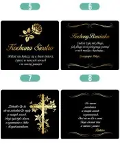 copy of Wieczny Znicz Solarny Statuetka Jezus na Grób Wszystkich Świętych