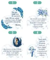 Duży Znicz Premium XL Marmurowy Dla Dzieci Aniołek LED