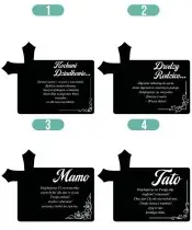 Wieczny Znicz Solarny Statuetka Led na Nagrobek Wszystkich Świętych