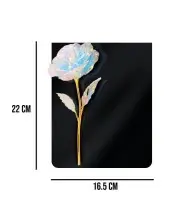 Statuetka Premium Z Wieczną Różą 22 cm Na Grób Wszystkich Świętych