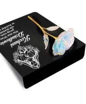 Statuetka Premium Z Wieczną Różą 22 cm Na Grób Wszystkich Świętych