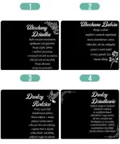 Znicz Premium Statuetka Róża Złota Kryształowa Kula Zdjęcie 3D Na Grób