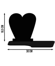 Znicz Premium Statuetka Serce Złote Kryształowa Kula Zdjęcie 3D Na Grób