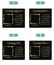 Wieczny Znicz ze Zdjęciem Premium Domek Świeca Led Na Cmentarz Grób