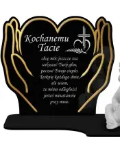 Znicz Premium Statuetka Dłonie Figurka Anioł Gipsowy Na Grób Cmentarz