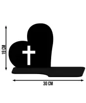 Wieczny Znicz Solarny Róże Premium na Grób Wszystkich Świętych