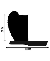 Wieczny Znicz Solarny Premium Róże Premium na Grób Wszystkich Świętych