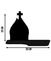 Wieczny Znicz Solarny Premium Maryja Premium na Grób Wszystkich Świętych