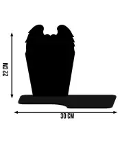 Wieczny Znicz Solarny Premium Skrzydła Premium na Grób Wszystkich Świętych