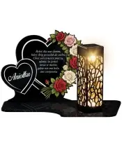 Wieczny Znicz Solarny Premium Kwiaty na Grób Wszystkich Świętych