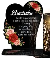 Wieczny Znicz Solarny Premium Kwiaty na Grób Wszystkich Świętych