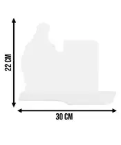 Znicz Solarny Premium Biała Statuetka Jezus Świeca Pamiętamy Na Cmentarz