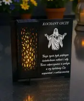 Statuetka Znicz Premium Jezus Na Grób Pomnik Wszystkich Świętych