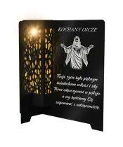 Statuetka Znicz Premium Jezus Na Grób Pomnik Wszystkich Świętych