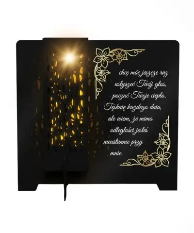 Statuetka Znicz Premium Na Grób Pomnik Wszystkich Świętych