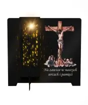 Statuetka Znicz Premium Na Pomnik Wszystkich Świętych Jezus Maryja