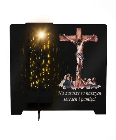 Statuetka Znicz Premium Na Pomnik Wszystkich Świętych Jezus Maryja