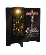 Statuetka Znicz Premium Na Pomnik Wszystkich Świętych Jezus Maryja