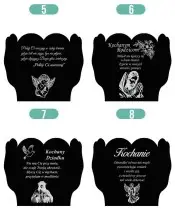 Duży Znicz LED z Latarnią Pamiętamy + Świeca Na Wszystkich Świętych