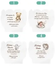 Duży Znicz LED Dla Dzieci z Latarnią Białą + Anioł LED Na Wszystkich Świętych