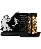 Znicz Solarny LED Dla Rybaka Wędkarza Na Wszystkich Świętych