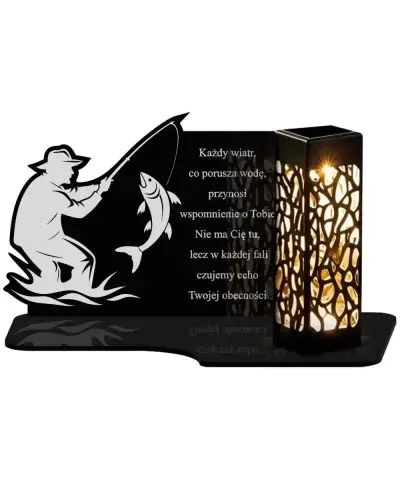 Znicz Solarny LED Dla Rybaka Wędkarza Na Wszystkich Świętych