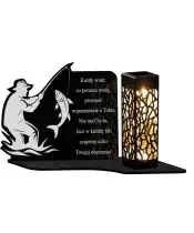 Znicz Solarny LED Dla Rybaka Wędkarza Na Wszystkich Świętych