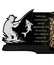 Znicz Solarny LED Dla Rybaka Wędkarza Na Wszystkich Świętych