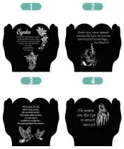 Znicz Solarny Premium LED Złoty Na Cmentarz Wszystkich Świętych