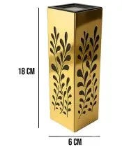 Znicz Solarny Statuetka Złota Premium Na Grób Wszystkich Świętych