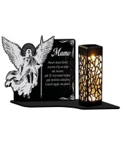 Angel – Solar LED Grave Candle XL | wieczneznicze.pl