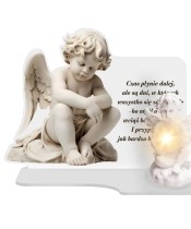 Little Angel – Premium Grave Candle XL | wieczneznicze.pl