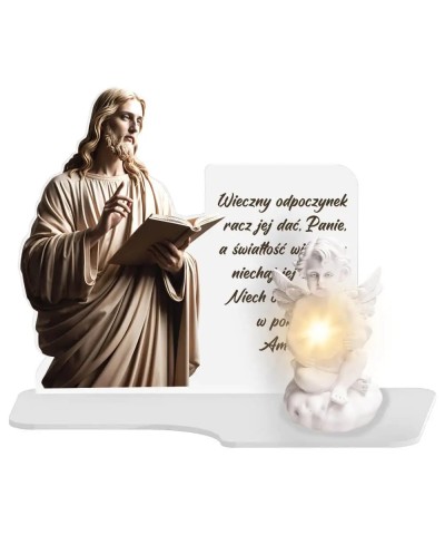 Jesus – Premium Grave Candle XL | wieczneznicze.pl