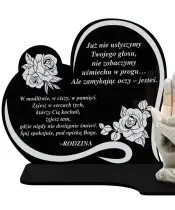 Folded Hands – Plaster LED Statuette For The Cemetery