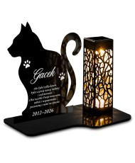 Lampion dla ukochanego kota Kocie wspomnienie — wzór i szczegóły