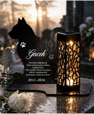 Lampion dla ukochanego kota Kocie wspomnienie — wzór i szczegóły