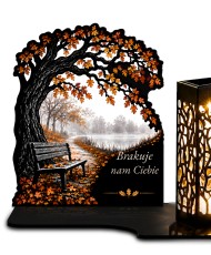 Ławka pod drzewem — zdjęcie 2