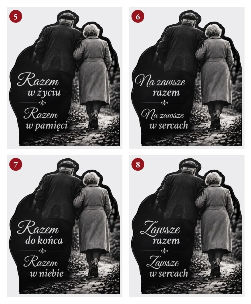 Para na alejce — sentencje 5–8