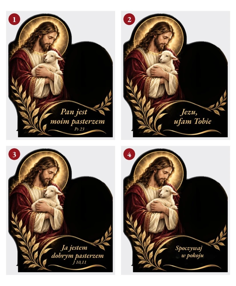 Dobry Pasterz — sentencje 1–4