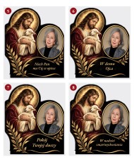 Dobry Pasterz ze zdjęciem — sentencje 5–8
