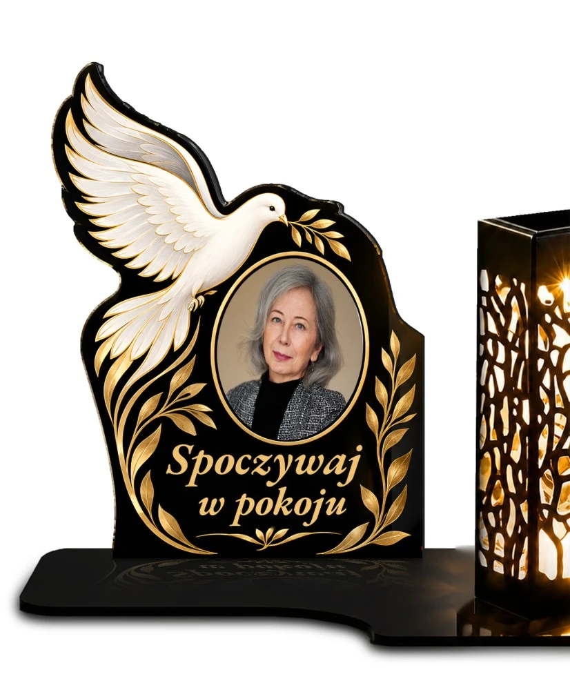 Gołąb z gałązką ze zdjęciem — zdjęcie 2