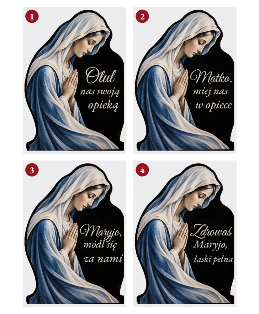 Maryja w modlitwie — sentencje 1–4