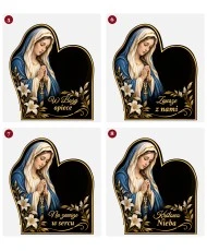 Maryja z różańcem — sentencje 5–8
