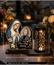 Maryja z różańcem ze zdjęciem — zdjęcie 5