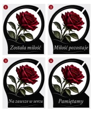 Róża — sentencje 1–4
