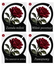 Róża — sentencje 1–4