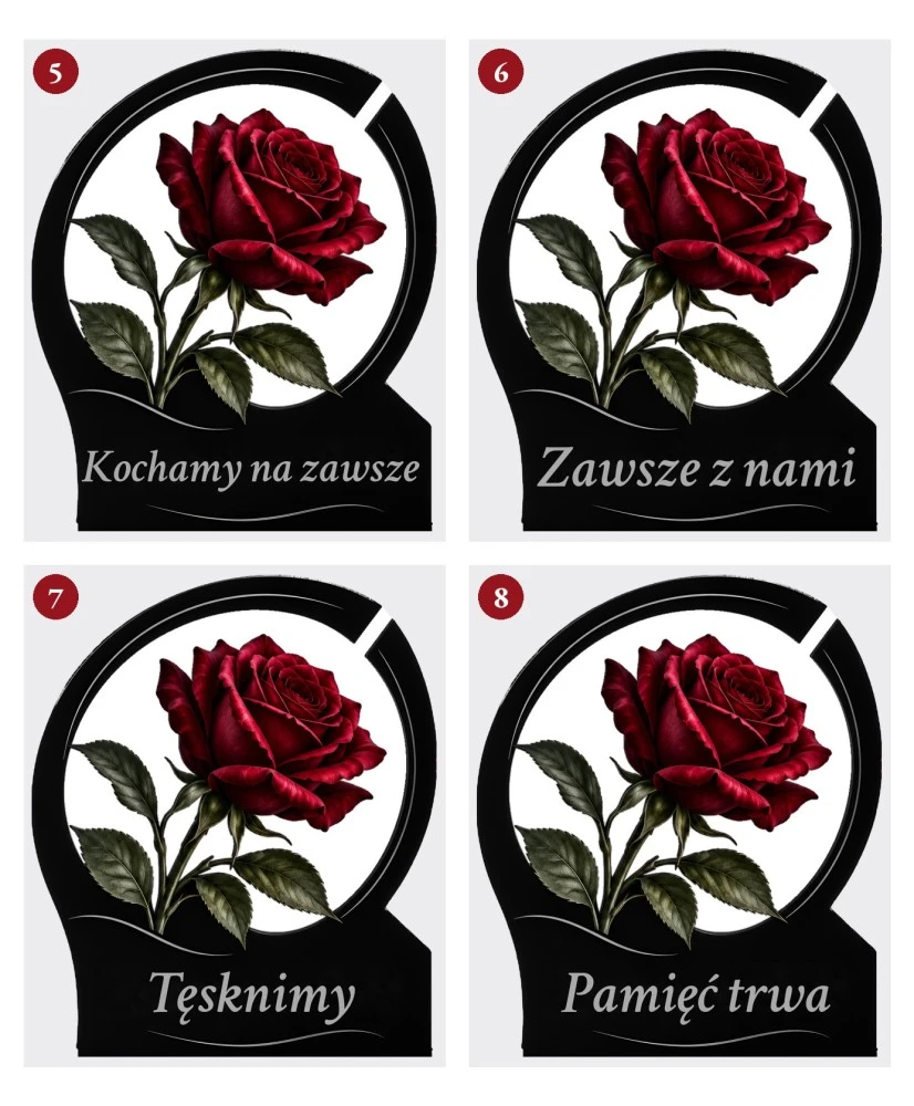 Róża — sentencje 5–8