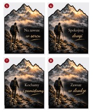 Wędrowiec w górach — sentencje 5–8