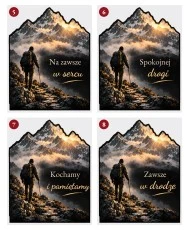 Wędrowiec w górach — sentencje 5–8