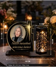 Krzyż w blasku ze zdjęciem — zdjęcie 5